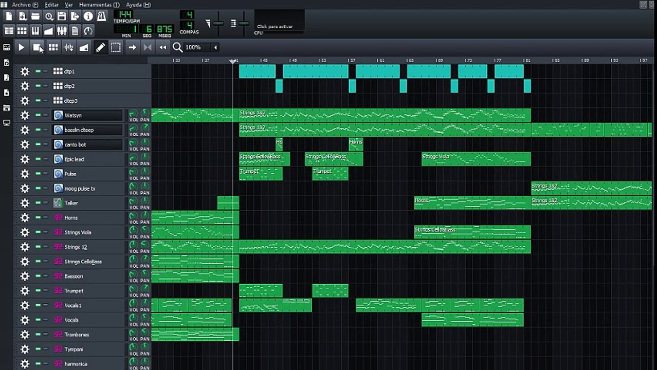 Creando Requiem X Youtube con LMMS