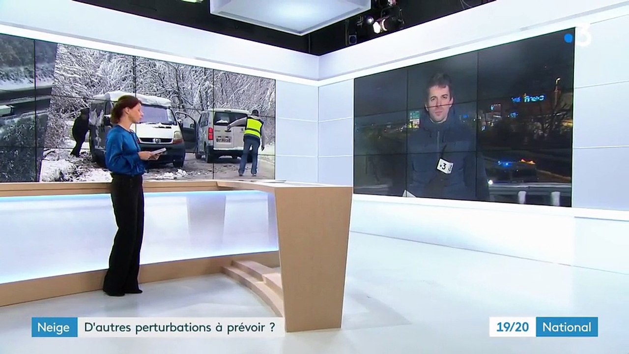Neige : des voitures abandonnées bloquent toujours la RN 118