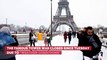 It Snowed so Much in Paris, The Eiffel Tower Was Closed