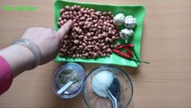 Cách Làm Lạc Rang Tỏi Ớt Ngon tuyệt tại nhà cực đơn giản_Chili Roasted Peanuts