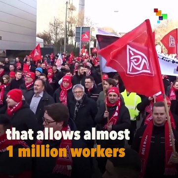 German Union Wins 28 Hour Work Week