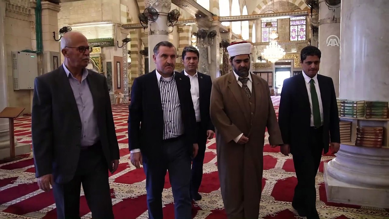 Gençlik ve Spor Bakanı Bak Mescid-i Aksa'yı ziyaret etti - KUDÜS