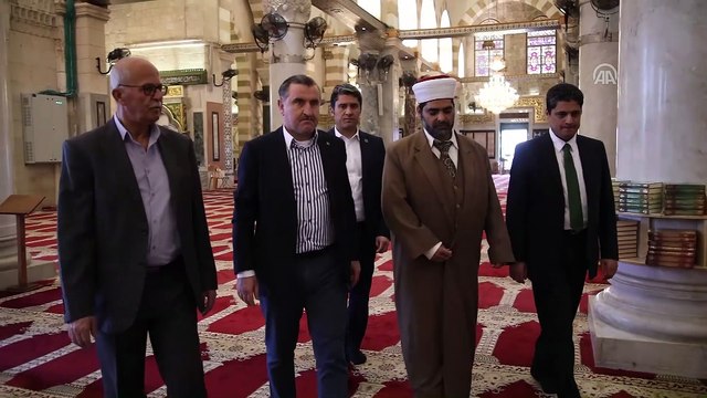 Gençlik ve Spor Bakanı Bak Mescid-i Aksa'yı ziyaret etti - KUDÜS