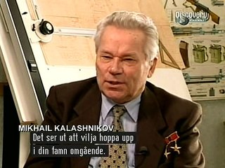 Machine Gun Kalashnikov AK47