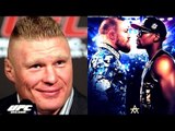 Conor Mcgregor vs Mayweather on Hold,Daniel Cormier happy PPV King Brock lesnar is in UFC 200
