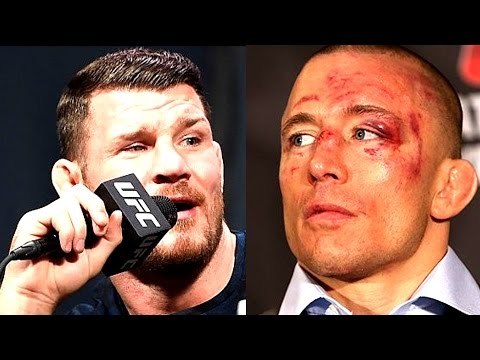 Michael Bisping officially challenges GSP for a fight, Conor Mcgregor and Nate Diaz were Sloppy-RDA