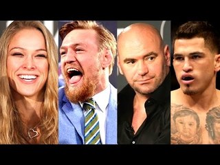 Conor McGregor and Ronda Rousey are Mega Stars,Dana White on future UFC Star,Pettis misses weight