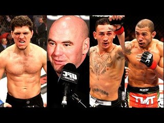 Nick Diaz free to Fight again,Dana White on UFC Hall of famers getting fired,Holloway on Aldo