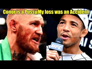 Conor McGregor is a Pussy My loss to him was an Accident,I will dismantle Dominick Cruz-Garbrandt