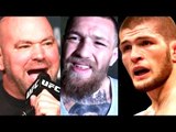Dana White-Khabib vs Tony is off,Conor McGregor not in UFC's plans,Teases Khabib vs Aldo