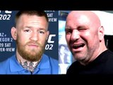 Dana white issues warning to Conor McGregor-He is in for an Epic Fall,Conor slams UFC,fox 23 results