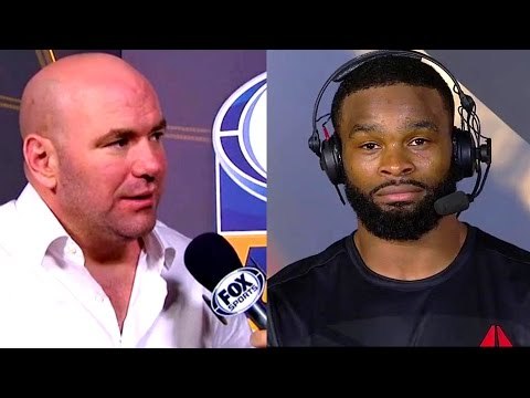 Tyron Woodley slams UFC 209 Promos calls Dana White a Drama Queen,Joanna Jedrzejczyk on Namajunas