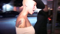 Amber Rose Tells Paparazzo 'Honey, I Don't Sing Or Rap' While Partying With P.Diddy [