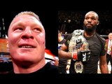 Jon Jones beats the Sh-t out of Brock Lesnar,Dana is sh-tting all over Tyron Woodley