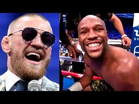 Referee saved Floyd Mayweather from Conor in Rd 9,Conor McGregor on Judges
