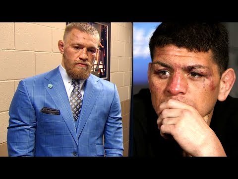 Conor McGregor has quit in him once a quitter always a quitter,Nick Diaz suspended,UFC 213 Face-off