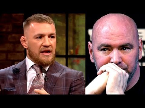 I won't return to the octagon unless i am a co-promoter with the UFC-Conor McGregor,GSP on Bisping