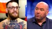 Conor McGregor only has 1 championship fight in his last 4 bouts,Dana white on UFC 216