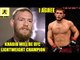 Conor McGregor predicts Khabib Nurmagomedov will be a champion in his division,Bisping on Cyborg