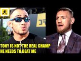 Conor McGregor finally defends title against Ferguson in March?,MMA Community reacts to GSP vacating
