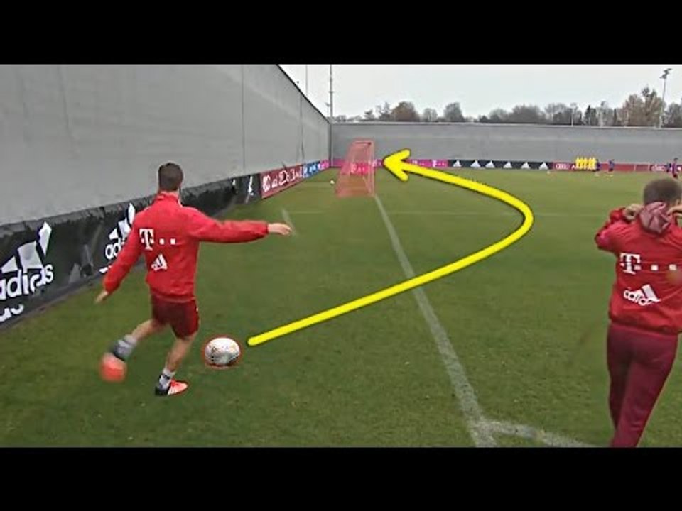Top 10 Impossible Angle Goals In Training