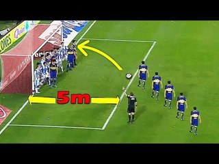 Top 10 Free Kick Goals Inside Penalty Box