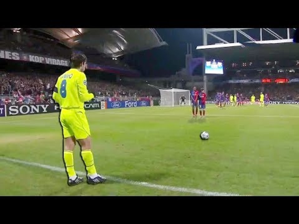 Top 10 Free Kick Takers Of All Time video Dailymotion
