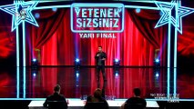 Yusuf Bilal Altıntaş yarı final performansı Yetenek sizsiniz Türkiye Diyarbakırlı Komedyen
