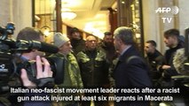 Far-right CasaPound leader condemns Macerata shooting