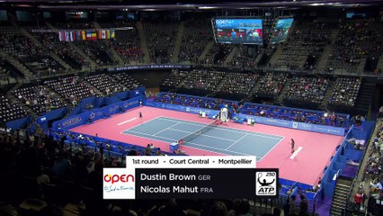 Résumé du match : Dustin Brown vs Nicolas Mahut - 07/02/2018