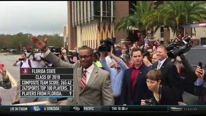 Willie Taggart Tops Jimbo Fisher on National Signing Day