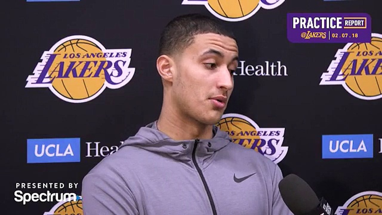Practice Report: Kyle Kuzma (2/7/18)