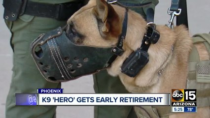 MCSO K9 officer retiring from post