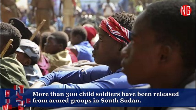Over 300 Child Soldiers Released From Armed Groups