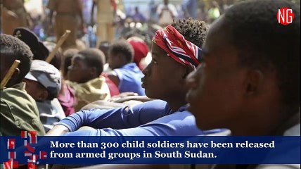 Over 300 Child Soldiers Released From Armed Groups