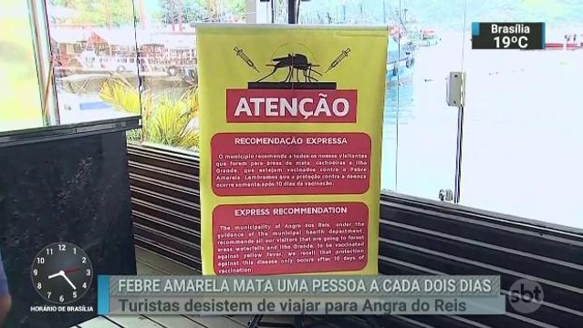 Febre amarela matou 98 pessoas no Brasil nos últimos sete meses