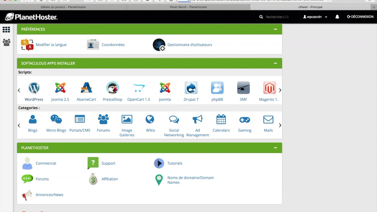 03 Installation de WordPress
