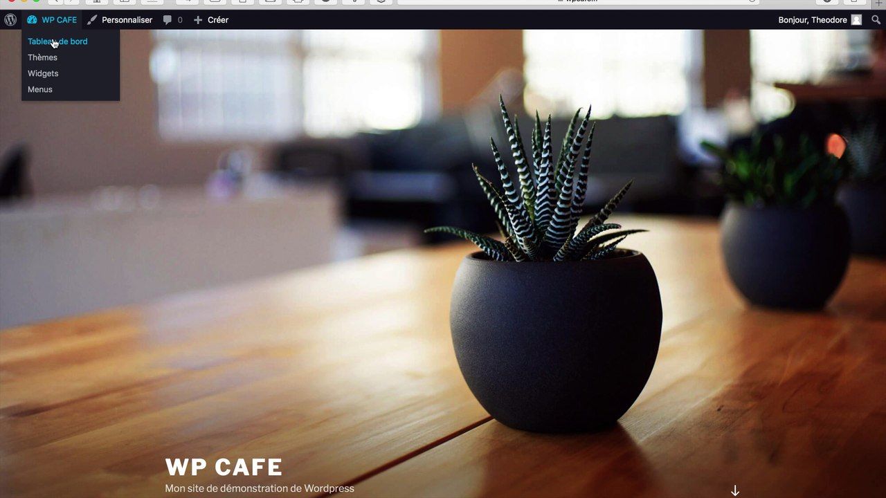 08 Les Pages sous WordPress