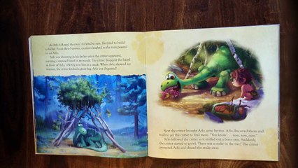 The Good Dinosaur Read Along Aloud Story Book with Charer Voices and Sound Effects