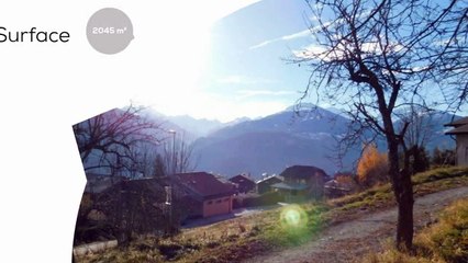 A vendre - Terrain - Crans-Montana (3963) - 2 045m²