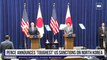 Pence announces 'toughest' US sanctions on North Korea
