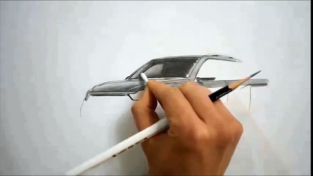 연필그림 - 자동차그리기 [G4 렉스턴스포츠] / Pencil sketch [Speed drawing]