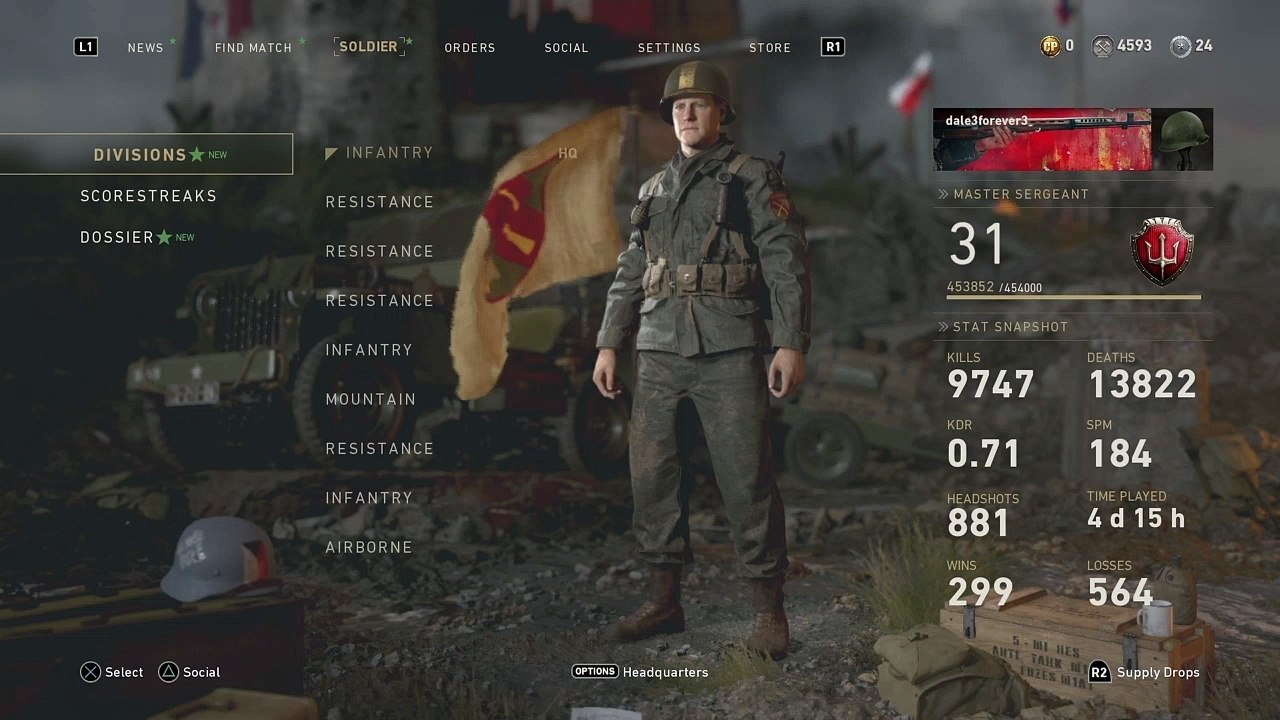 Call of Duty®: WWII* the 1928 buck private