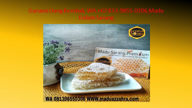 Garansi Uang Kembali, WA +62 813-9855-0306, madu dalam sarang