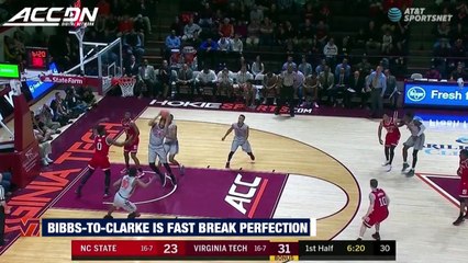 Justin Bibbs & Chris Clarke Produce Fast Break Perfection vs. NC State