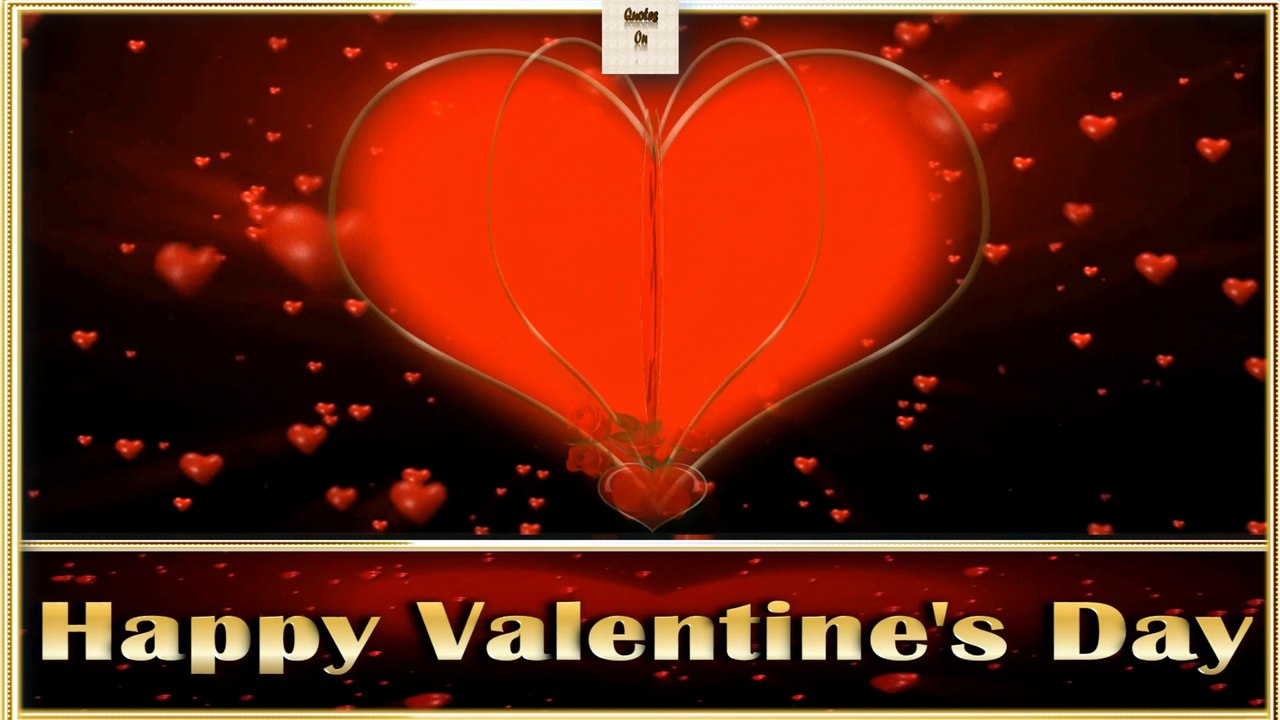 Happy Valentine Day wishes animated ecard greetings whatsapp video with quotes and messages
