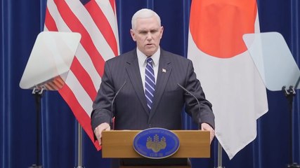 Pence: Announcing Toughest Sanctions Ever Against North Korea