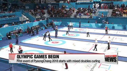 First event of PyeongChang 2018 starts with mixed doubles curling