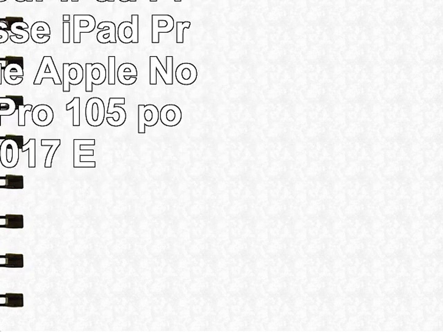 ⁣Vanctec pour iPad Pro 105 Housse iPad Pro 105 Coque Apple Nouvel iPad Pro 105 pouce