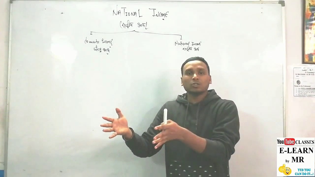 NATIONAL INCOME - INTRODUCTION - ECONOMICS - CBSE 12TH CLASS - HINDI AND ENGLISH MEDIUM -